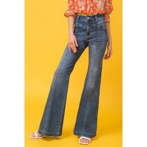 •FLYING TOMATO• NWT High Rise Flare Jeans